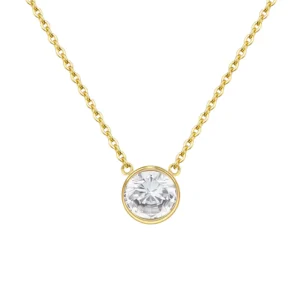 Pure Radiance White Sapphire Pendant
