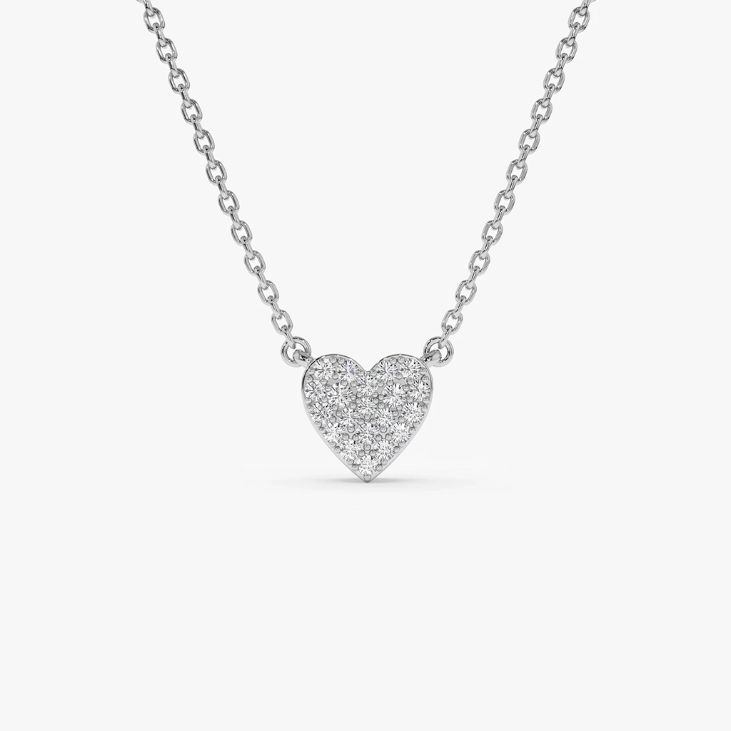 PP003S Eternal Spark White Sapphire Pendant
