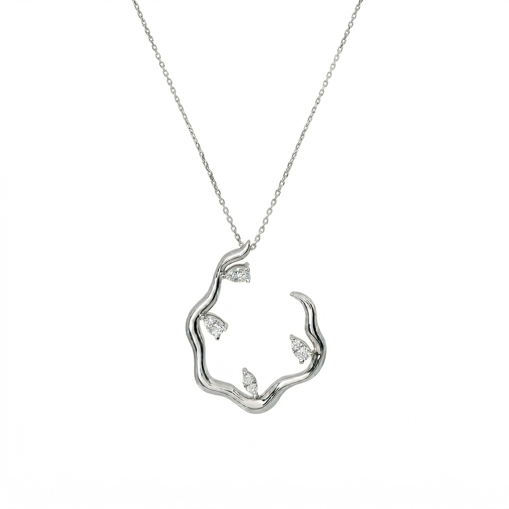 PP0048S Petal Grace Sapphire Pendant