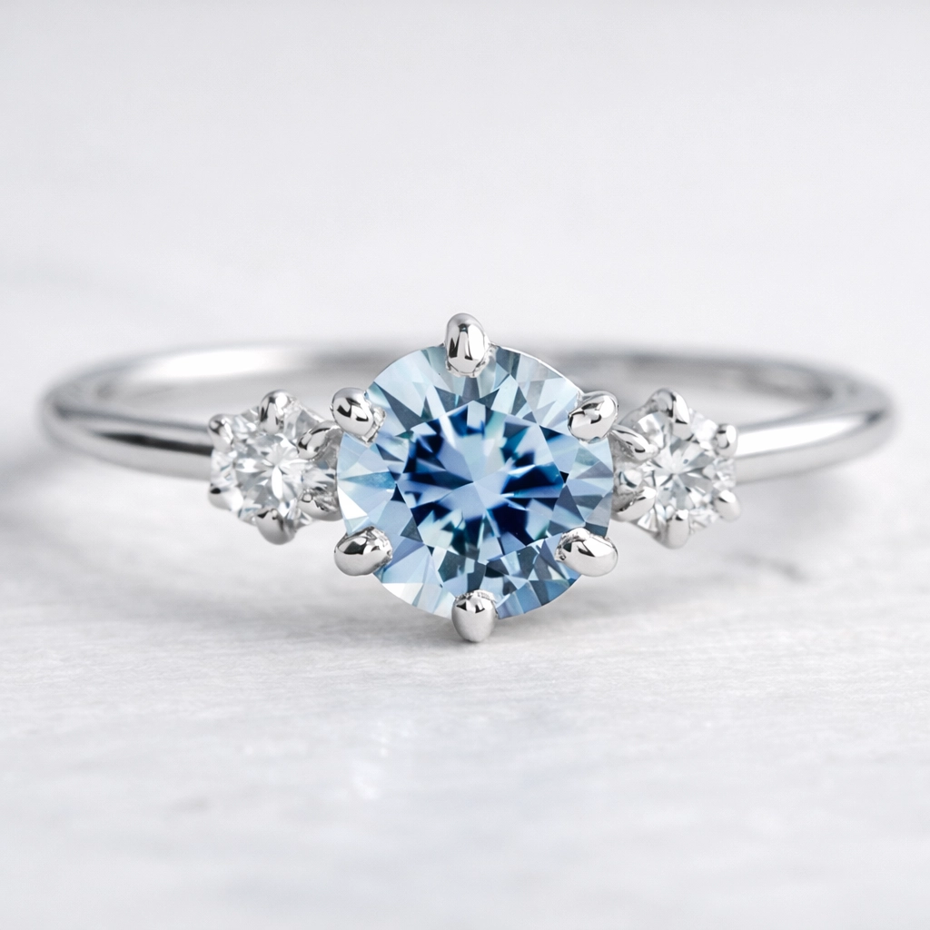 PR009S Royal Blue Sapphire Ring
