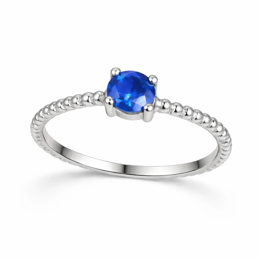 PR035S Everyday Sapphire Ring