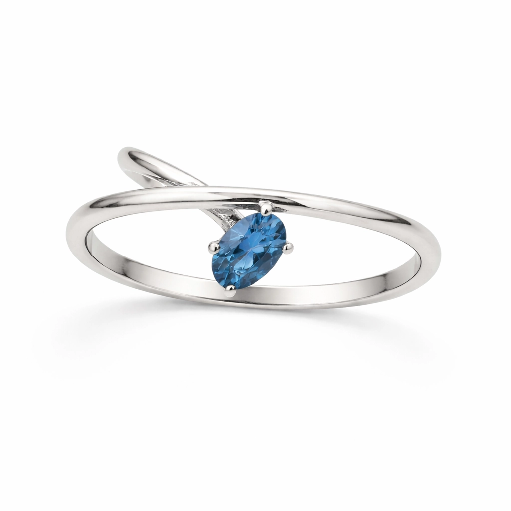 Oval Sapphire Grace Ring