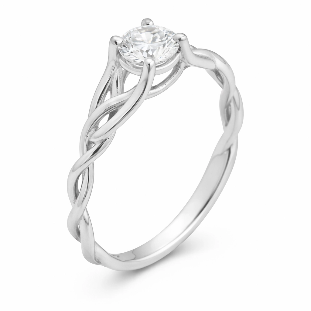 PR039S Snow Spark Ring